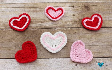 Easy Crochet Hearts Loops Love Crochet