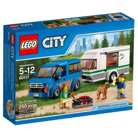 60117 Van And Caravan Lego City Town Sealed Legos Set New Suv Camper Trailer Rv Ebay