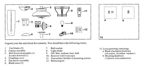 Hampton Bay Ceiling Fan Parts List Two Birds Home