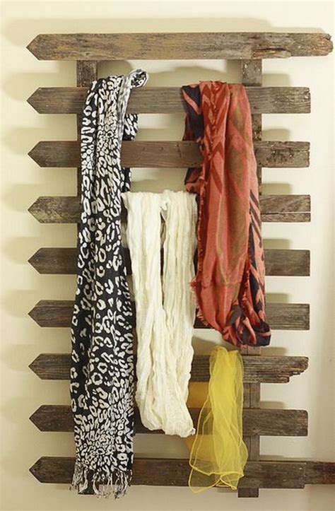 30 Creative Scarf Storage & Display Ideas - Hative