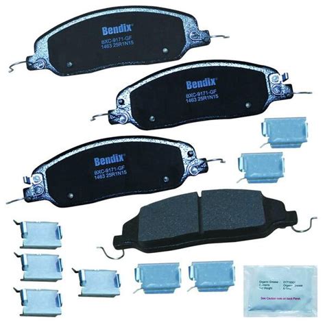 Bendix Premium Copper Free Disc Brake Pad Set CFC1463 The Home Depot