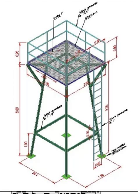 √lengkap Download Kumpulan Gambar Tandon Air Dan Tower Format Dwg