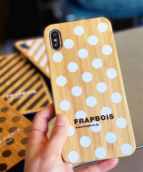 FRAPBOISフラボアのiPhoneケース FRAPBOIS フラボア iPhoneXS Max ウッドケース Gizmobies