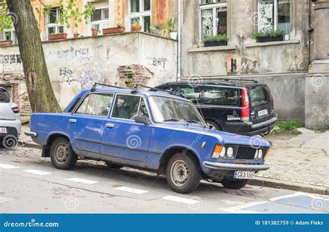 Vintage Car FSO Polski Fiat 125p Editorial Photo CartoonDealer