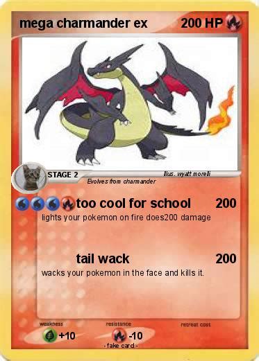 Pokémon mega charmander ex 2 2 - too cool for school - My Pokemon Card