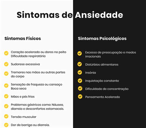 Ansiedade Principais Sintomas