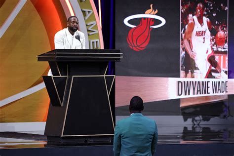 Dwyane Wades Emotional Moment At The Basketball Hall Of Fame