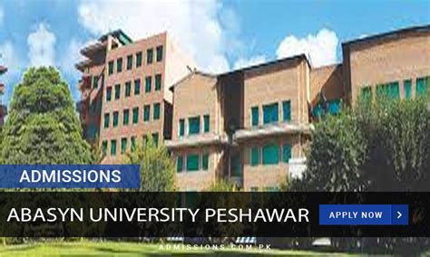 Abasyn University Peshawar Admission