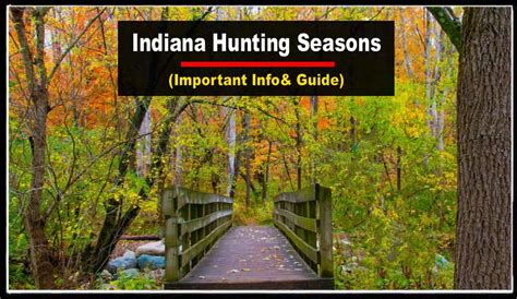 Indiana Hunting Seasons [Quick Guide & Info] - HuntingSeasons.Org