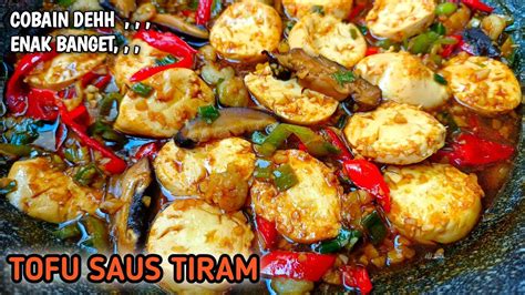 Cara Memasak Tofu Saus Tiram Youtube