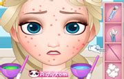 Juegos De Frozen Jugar Limpieza Facial Elsa Minijuegos Flash De