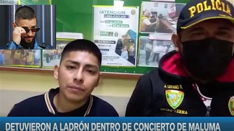 Policías Se Hacen Pasar Por Fans De Maluma Para Capturar A Delincuente