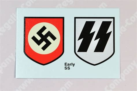 Early SS Helmet Decals | Regalia Company