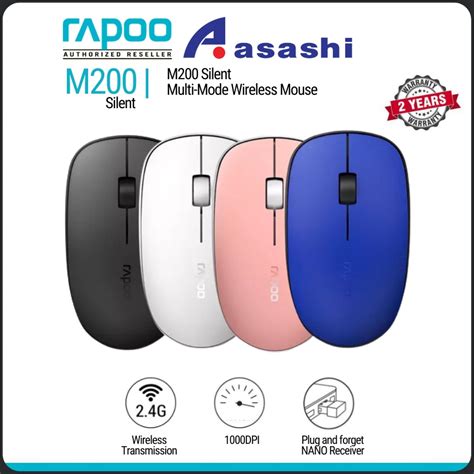 Rapoo M Silent Multi Mode Wireless Bluetooth Wireless