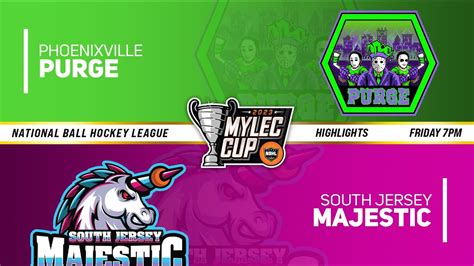 Nbhl Mylec Cup Phoenixville Purge Vs South Jersey Majestic