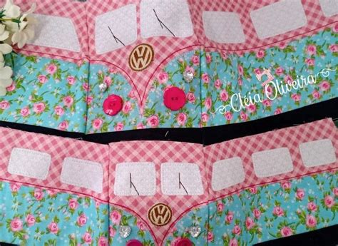 Two Pieces Of Pink And Blue Fabric With Flowers On Them Are Next To