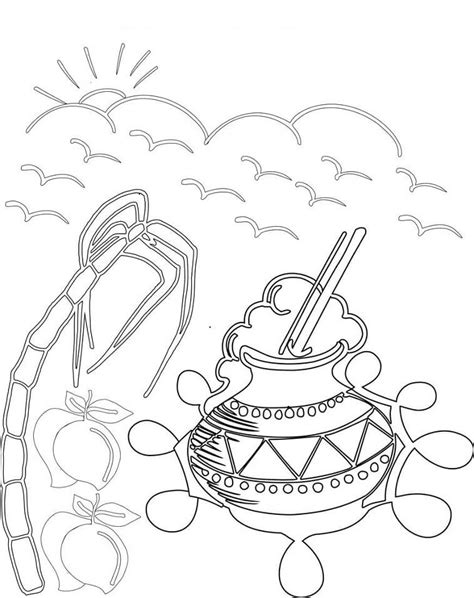 Pongal Coloring Games - ColoringGames.Net