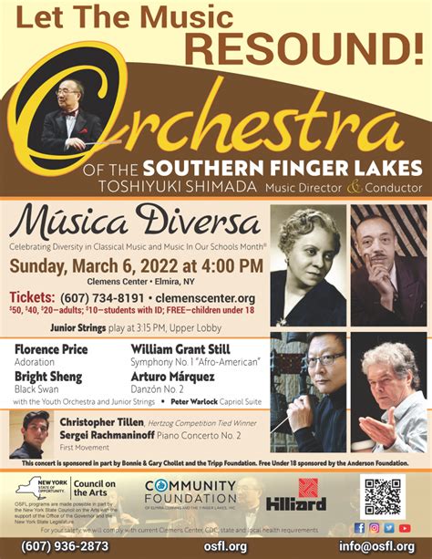 Tickets On Sale Now Música Diversa The Arts Council Of The Southern