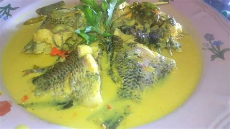 Resep Gulai Ikan Nila Khas Padang Asli Gulai Kuning Ikan Nila YouTube