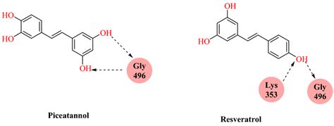 Binding Interaction Of Piceatannol And Resveratrol With Sars Cov 2