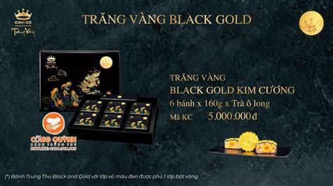 B Nh Trung Thu Kinh Tr Ng V Ng Black N Gold Kim C Ng H P