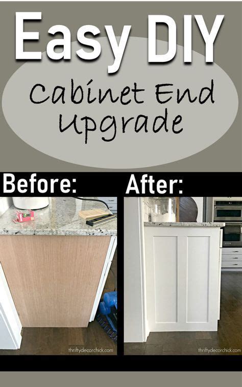 How To Upgrade The End Of Builder Grade Cabinets Artofit