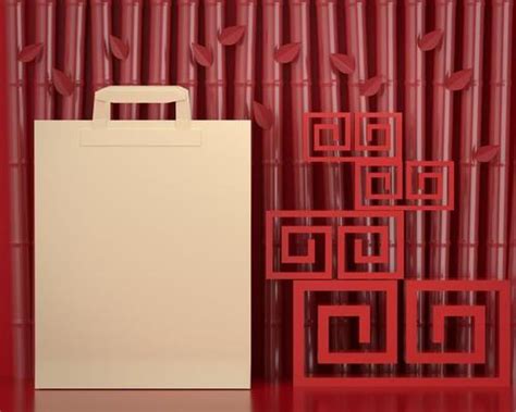 Red Paper Bag Stock Photos, Images and Backgrounds for Free Download