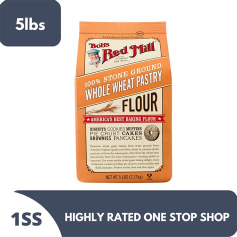 Bob S Red Mill Whole Wheat Pastry Flour 5 Lbs Lazada Ph