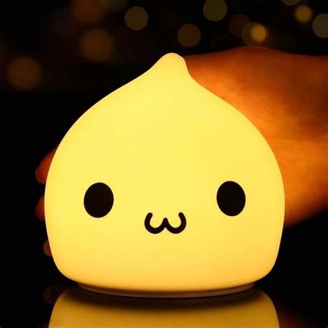 Veilleuse Pour Enfants Jolie Lampe De Nuit Alimentée Par Piles Pour