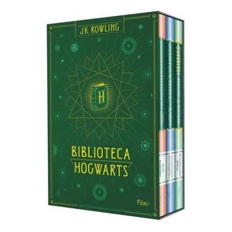 Box Biblioteca Hogwarts 3 Livros Capa Dura Harry Potter Shopee