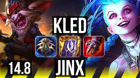 Kled And Nami Vs Jinx And Lulu Adc 74 Winrate 14318 Dominating