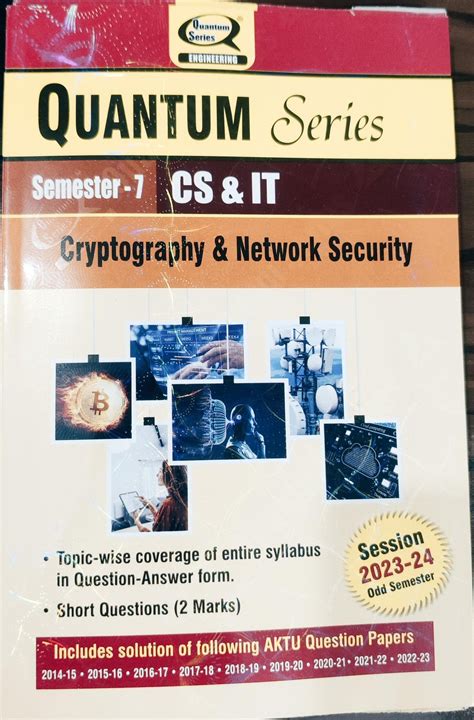 AKTU Quantum Series For BTech CS IT Cryptography And Network Security