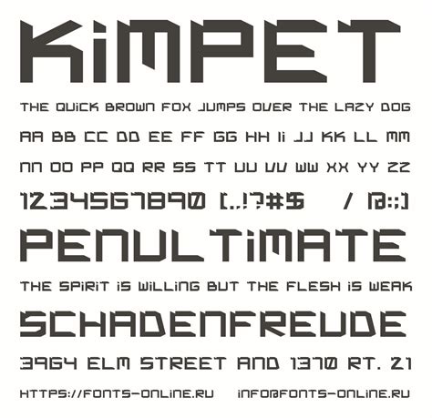 Kimpet Font