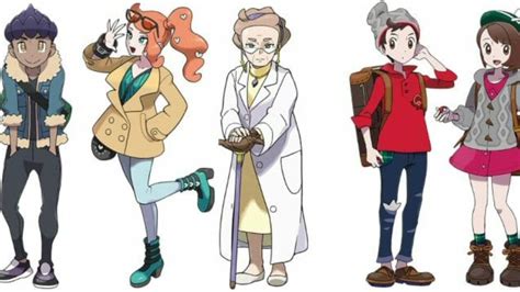 Quali sono i personaggi di Pokémon Spada e Scudo