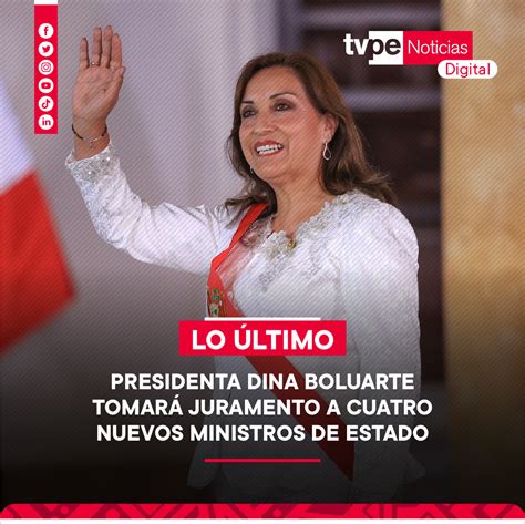 Tvperú Noticias On Twitter 🚨 LoÚltimo Presidenta Dina Boluarte