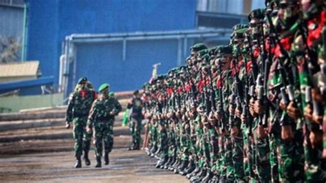 Sangar Dua Batalyon Pasukan Elit Raider Tni Tiba Di Papua