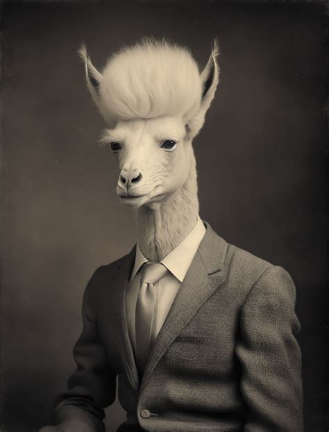 Albino Llama By Morit On Deviantart