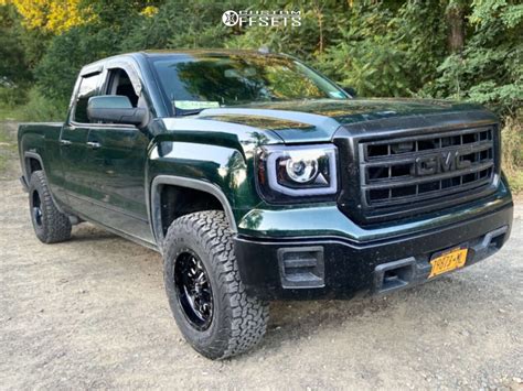 2014 Gmc Sierra 1500 With 17x9 1 Fuel Stroke And 33105r17 Bfgoodrich