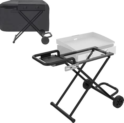 Easibbq Portable Grill Cart And Cover For Blackstone 17