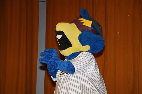 Trenton Thunder Mascot Visits Ivy Hill Elementary School Students to Promote Literacy - Newark ...