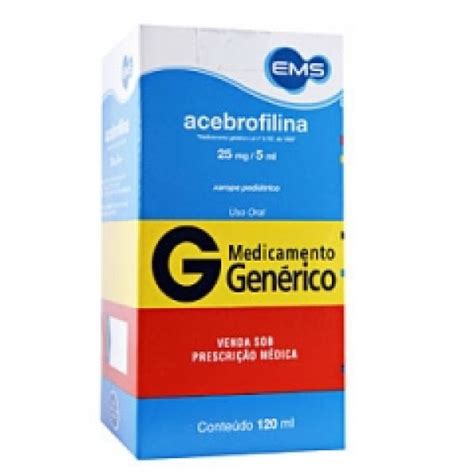 Acebrofilina Xarope Pediatrico 120ml