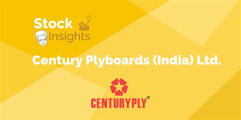 Century Plyboards India Ltd Momentum Will Most Likely Continue