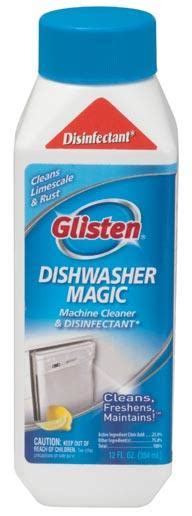 Glisten Dishwasher Magic Cleaner Disinifectant Oz