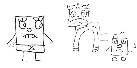 Doodlebob With Doodle Unikitty And Doodle Wubbzy By Owlfan13 On Deviantart