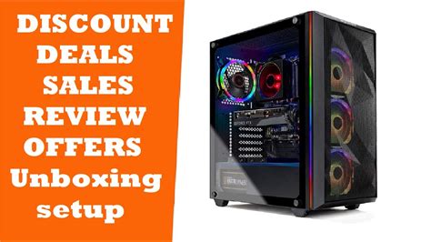 Skytech Blaze Ii Gaming Computer Pc Desktop Ryzen 5 3600 6 Core 3