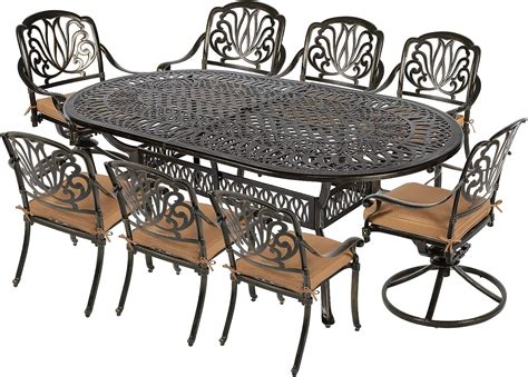 Amazon Vivijason Piece Outdoor Furniture Dining Set All Weather