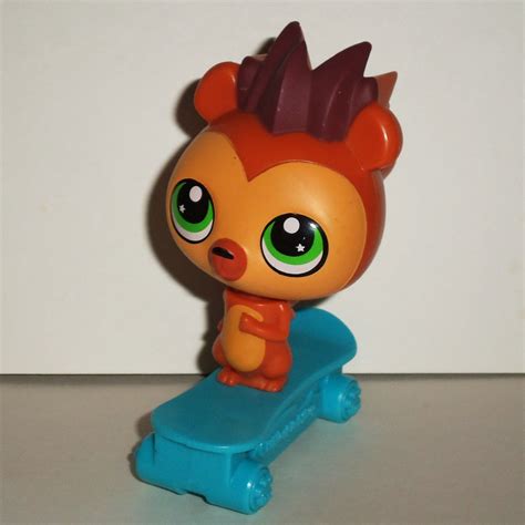 McDonald's 2012 Littlest Pet Shop Russell Ferguson Happy Meal Toy Hasbro Loose Used