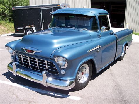 1955 Chevrolet Cameo Pickup Custom Auburn Fall 2018 RM Sotheby S