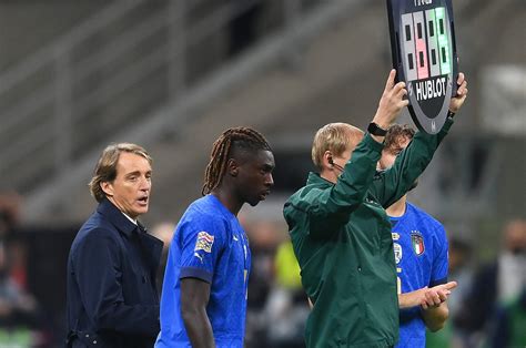 Kean Non Convince Mancini Ancora Panchina Con Il Belgio Il Ct Gli