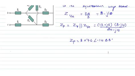 Solved The Circuit In Fig Is Excited By A Balanced Numerade